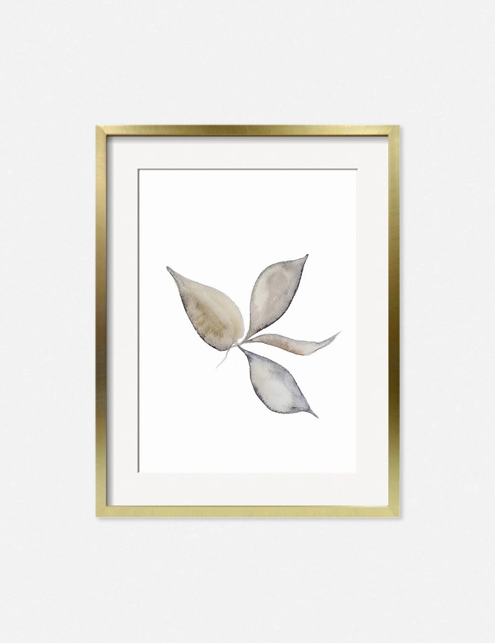 Faded Leaves Print by Cline Nordenhed