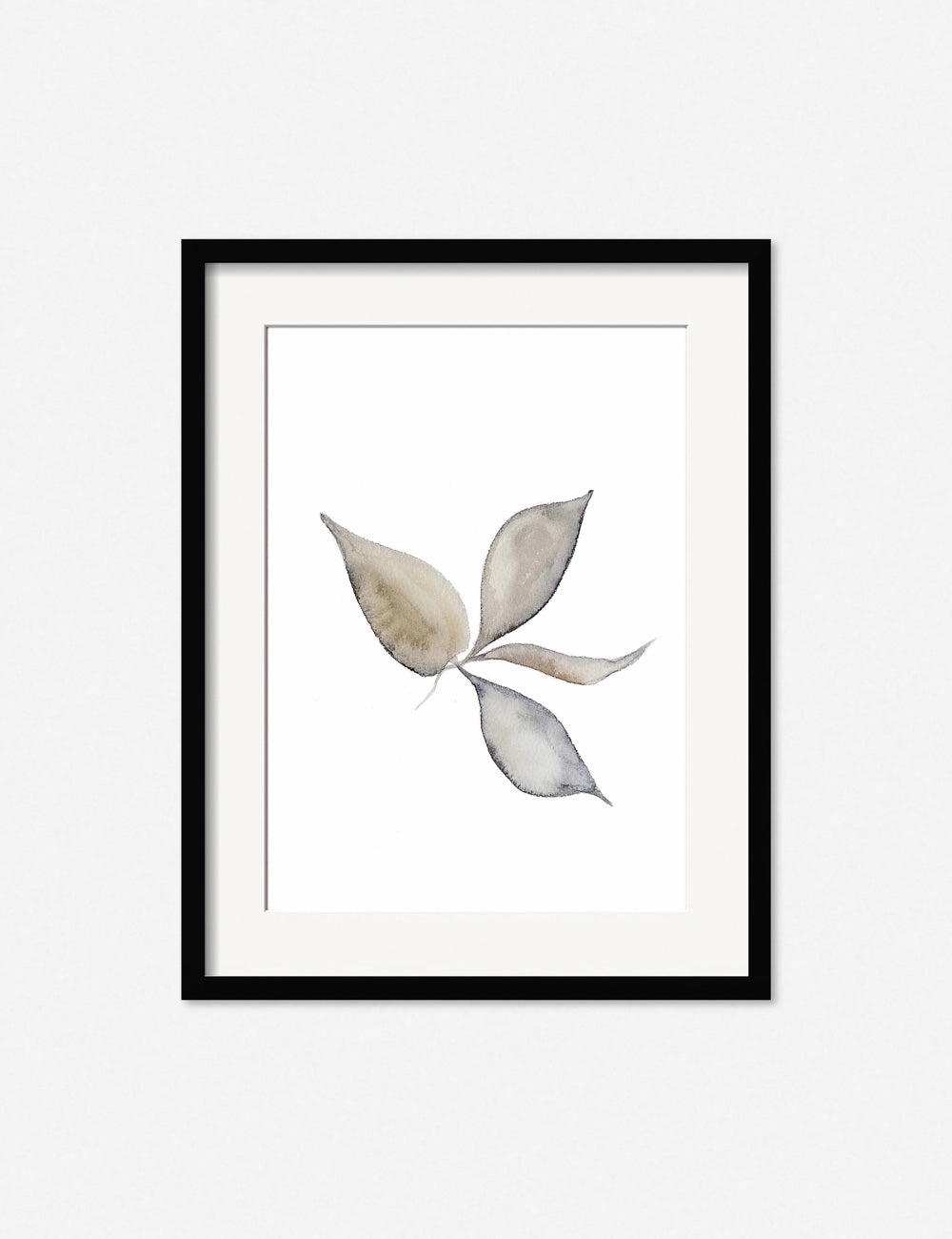 Faded Leaves Print by Cline Nordenhed
