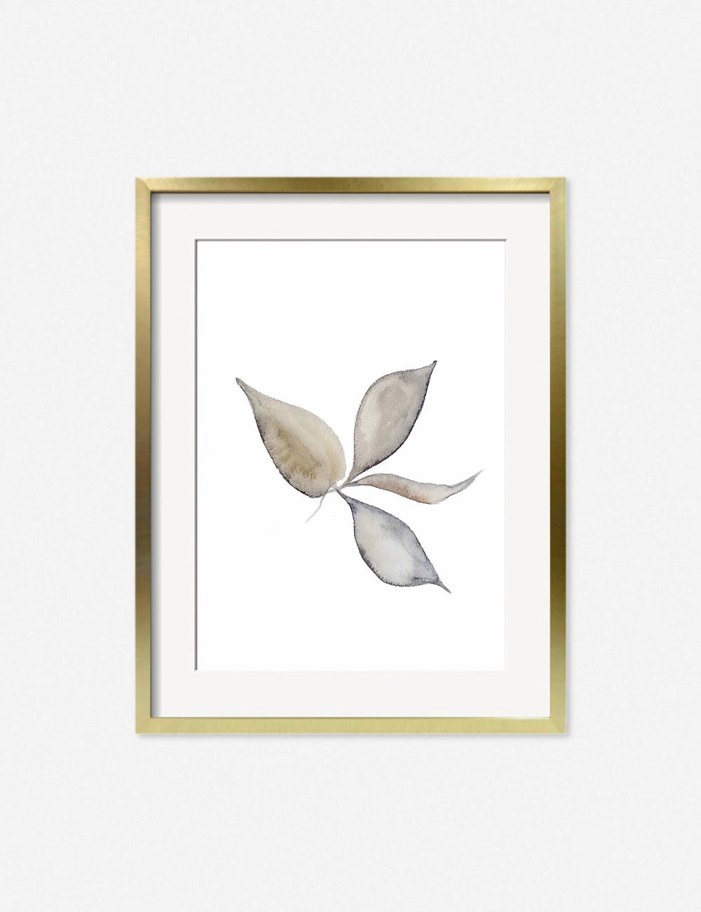Faded Leaves Print by Cline Nordenhed