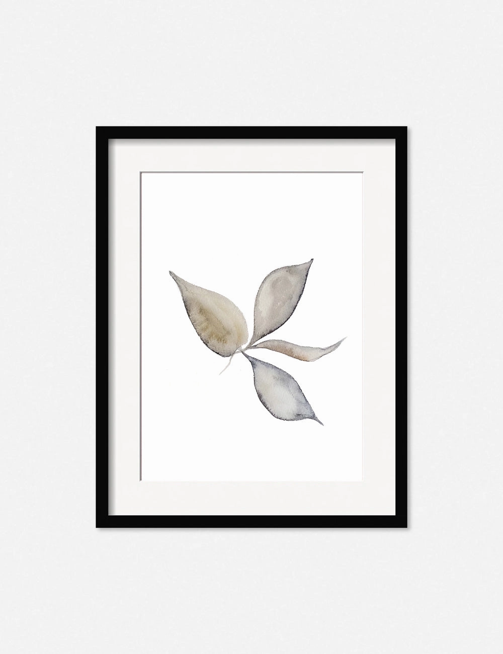 Faded Leaves Print by Cline Nordenhed