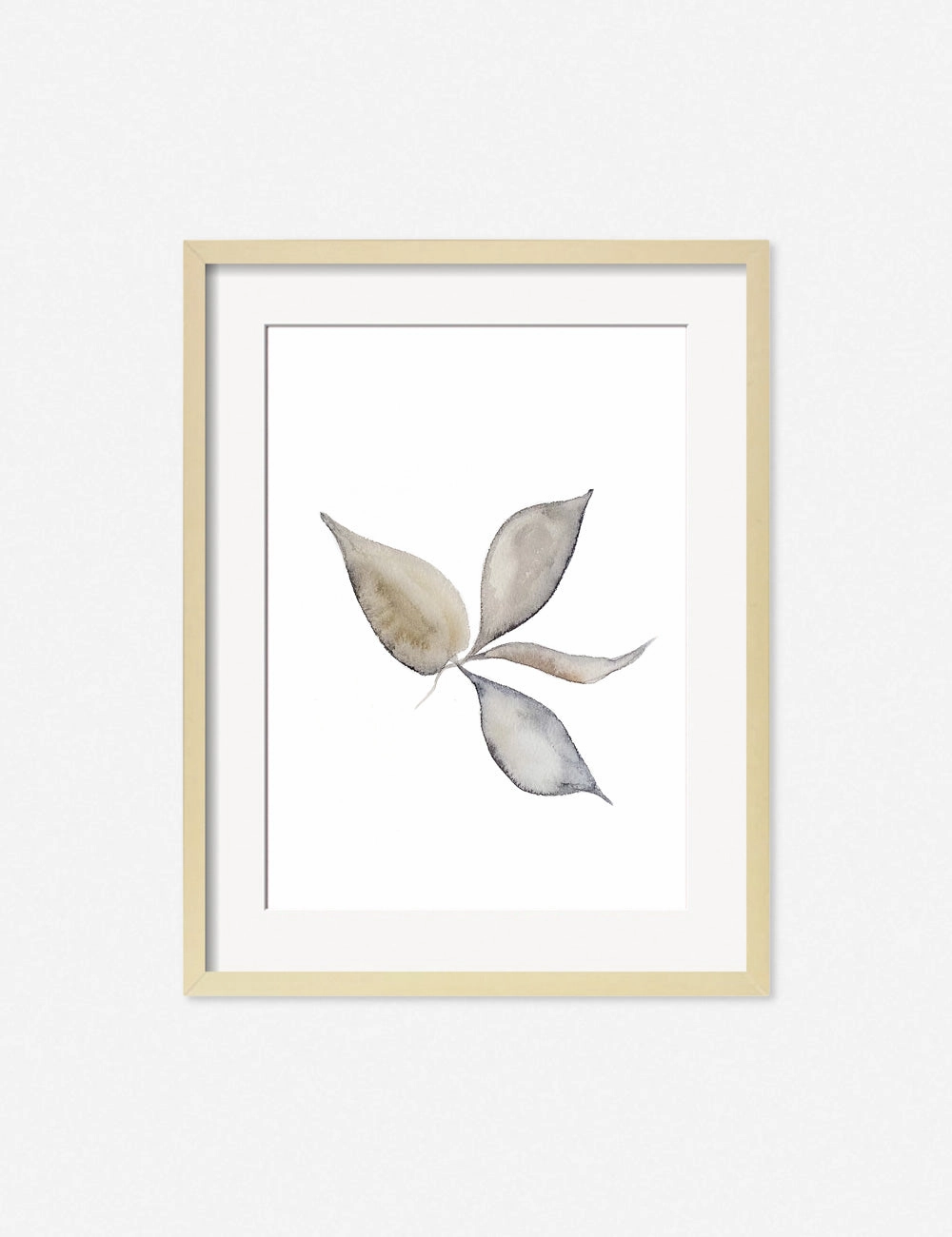 Faded Leaves Print by Cline Nordenhed