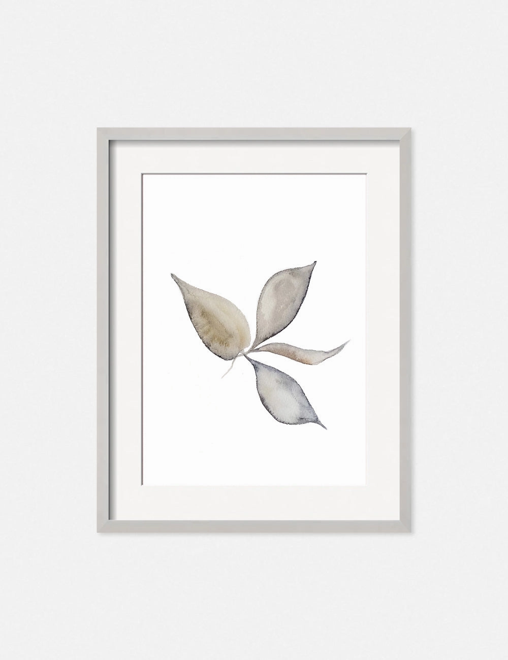 Faded Leaves Print by Cline Nordenhed 