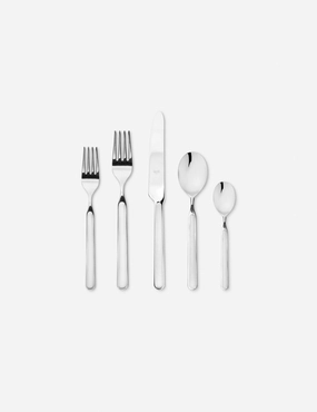 Fantasia Flatware 5-piece set by Mepra 