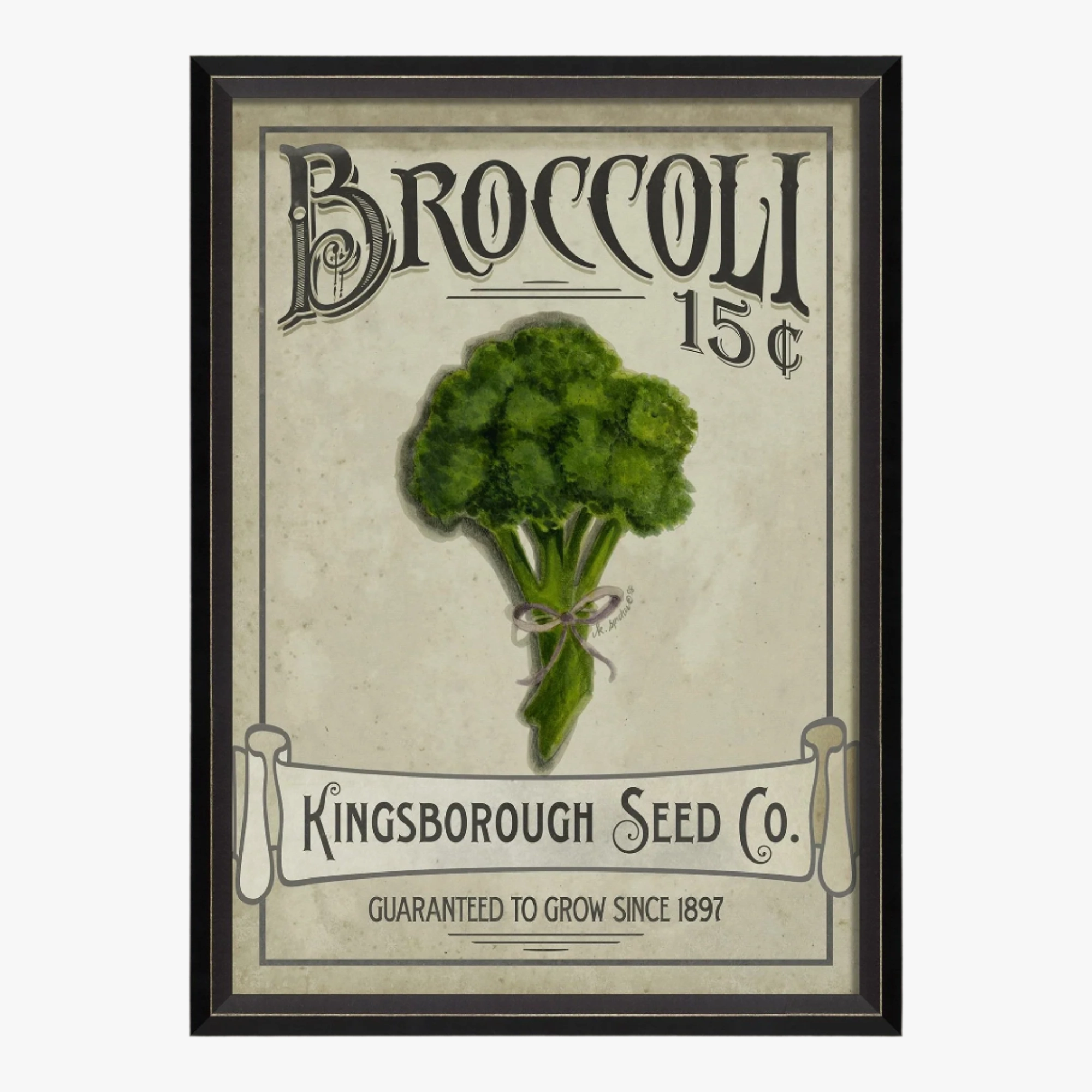 Farmers Market Vegetable Framed Art Print 