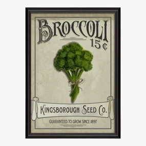 Farmers Market Vegetable Framed Art Print 