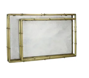 Faux Bamboo Tray 