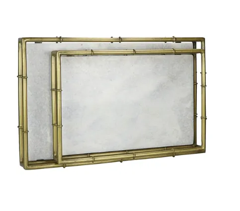 Faux Bamboo Tray 