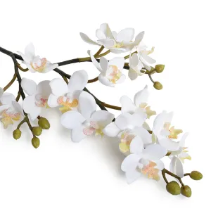 Faux Mini-Phalaenopsis Flower Stem 