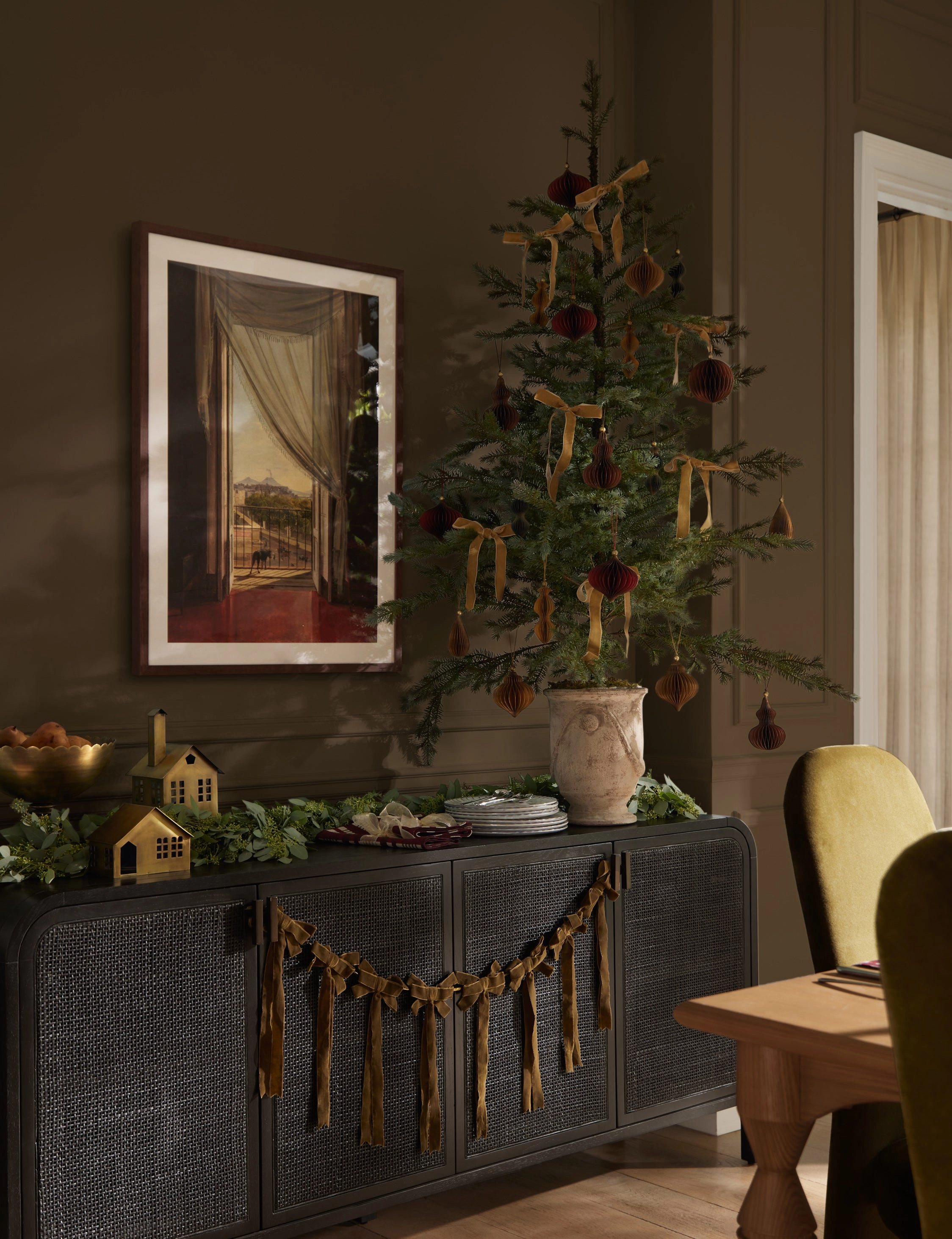 Faux Pine Tree