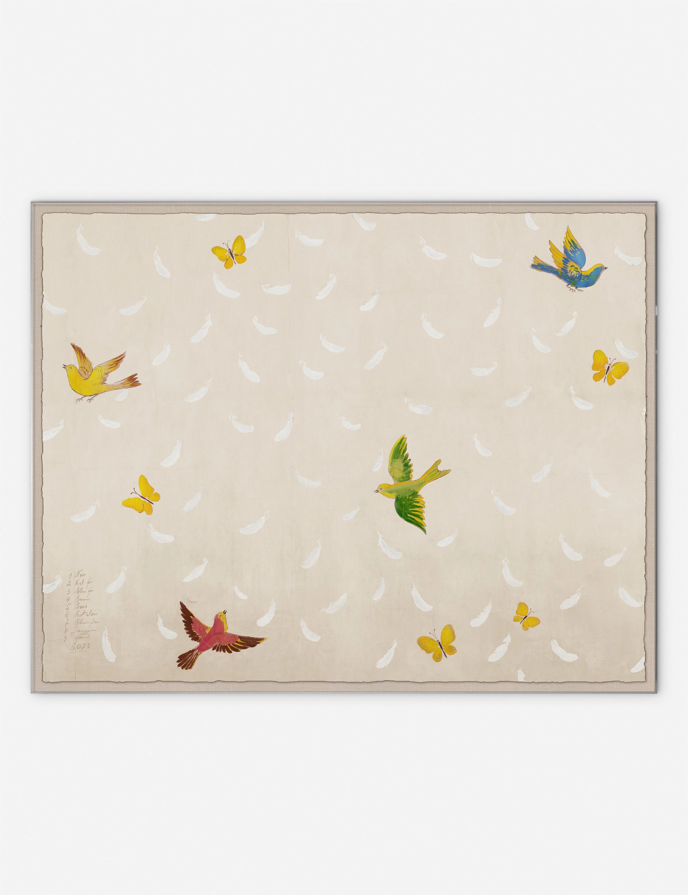 Feather Print by Paule Marrot