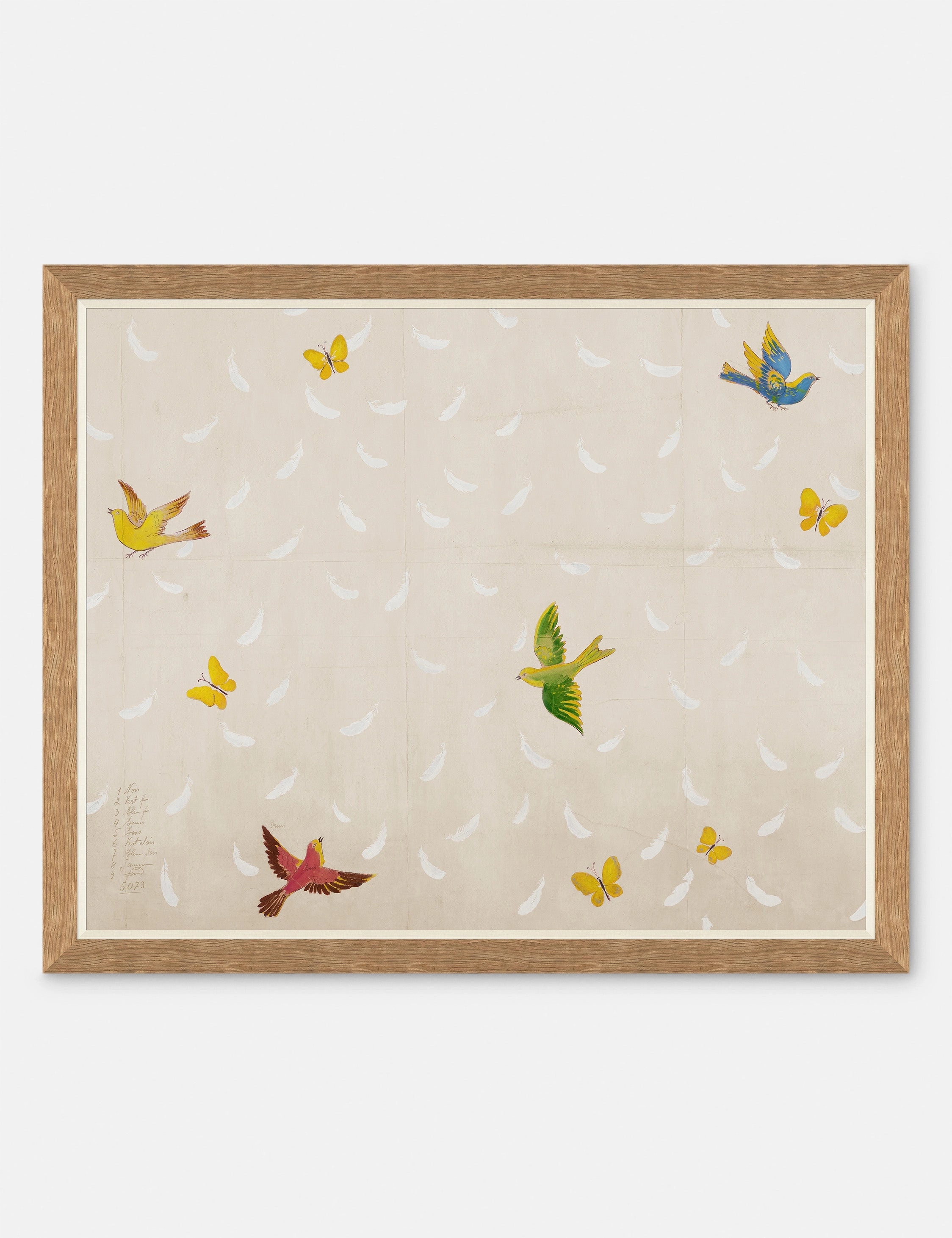 Feather Print by Paule Marrot