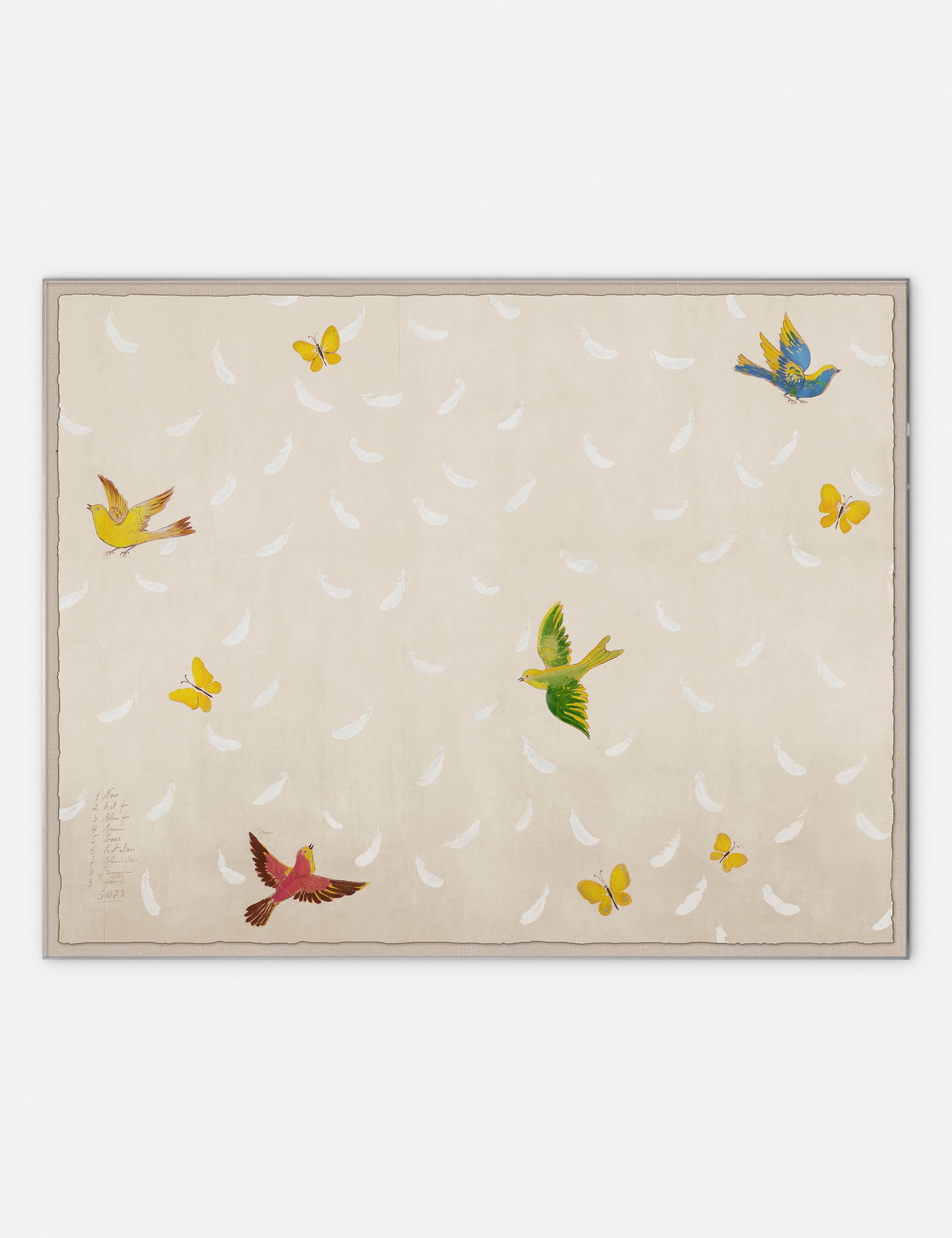 Feather Print by Paule Marrot