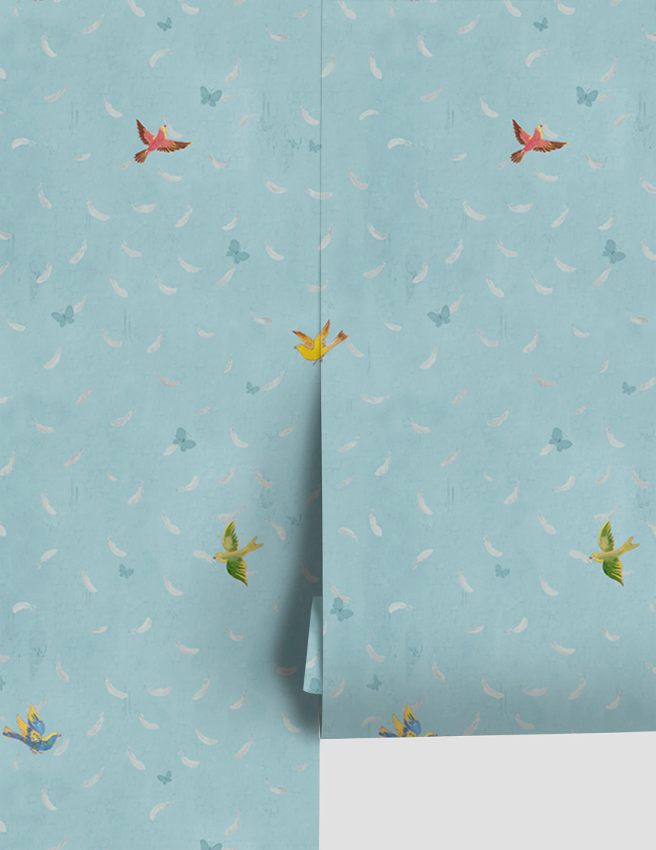 Feathers Wallpaper by Paule Marrot