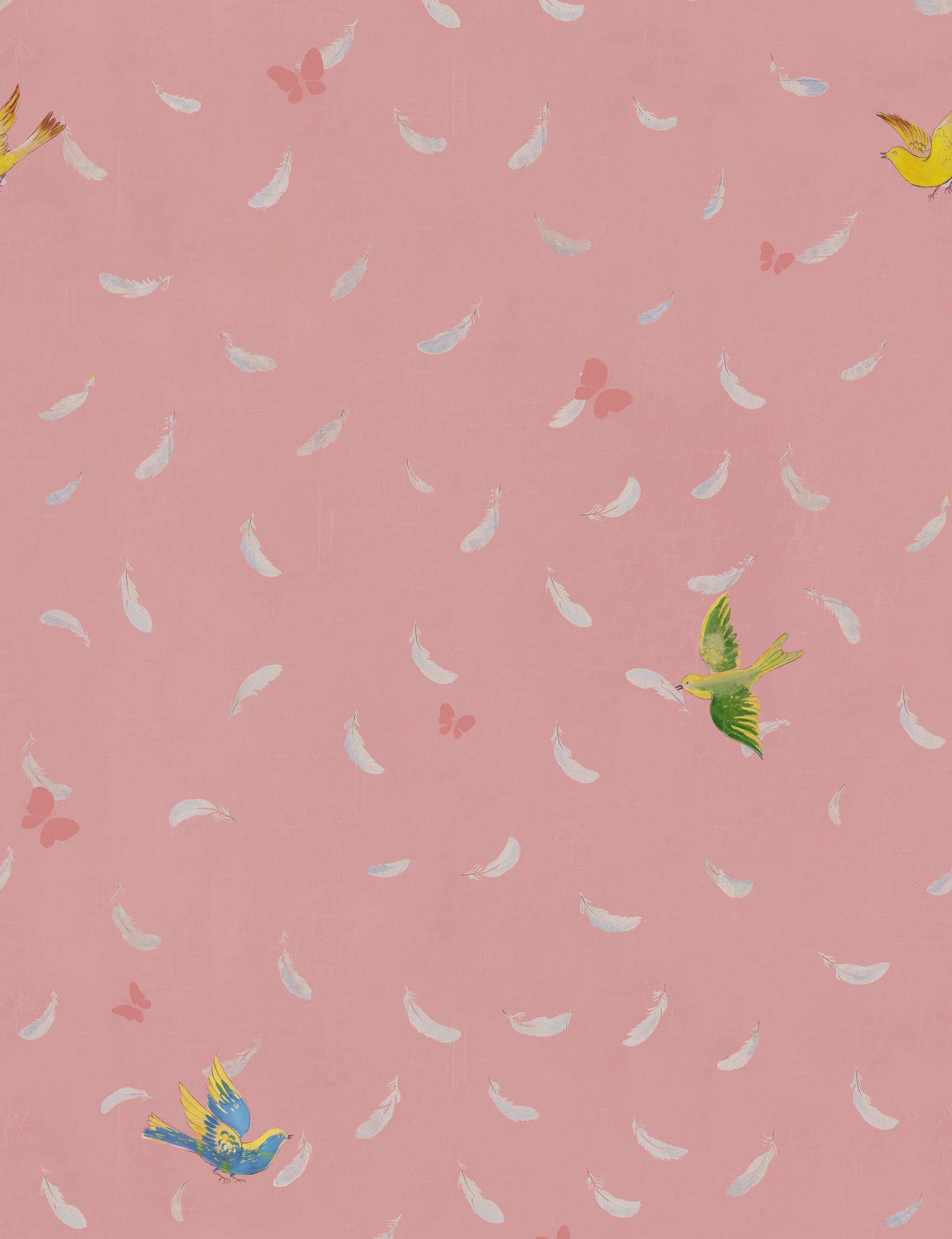 Feathers Wallpaper by Paule Marrot