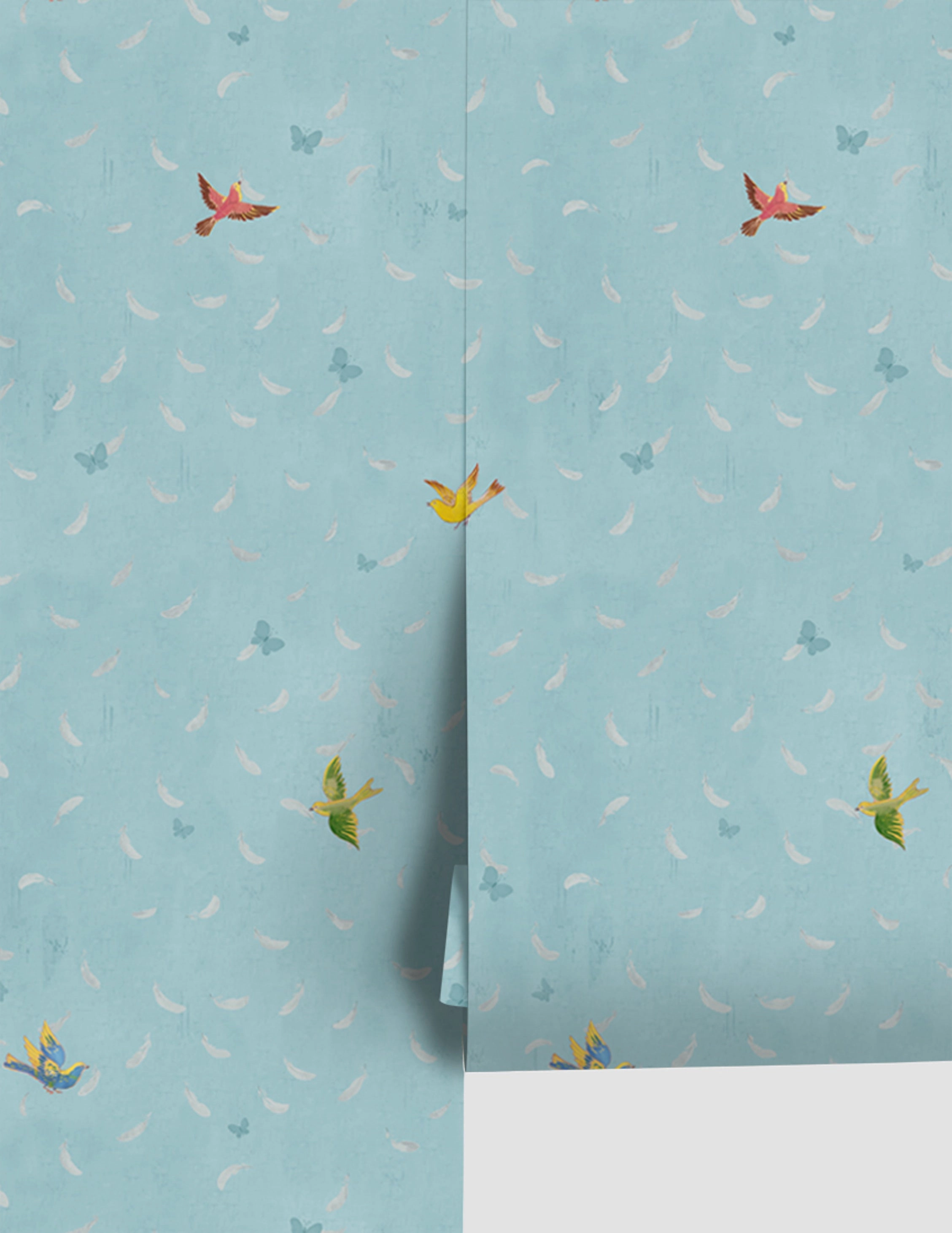 Feathers Wallpaper by Paule Marrot