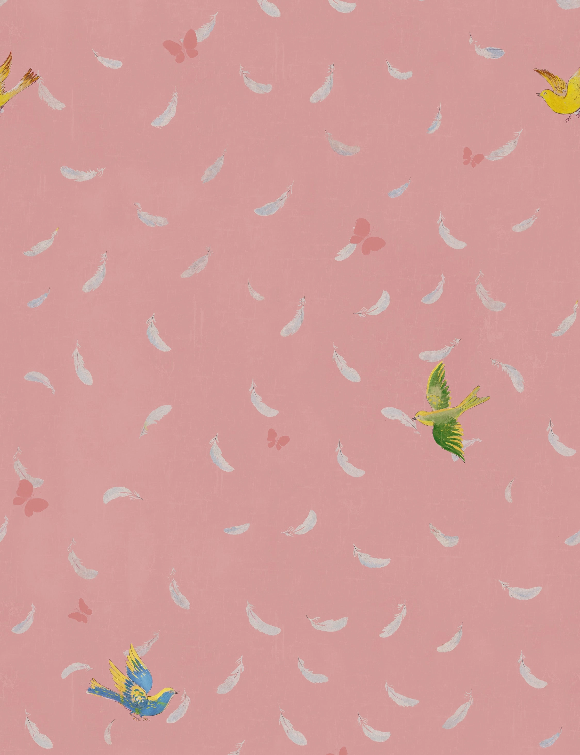 Feathers Wallpaper by Paule Marrot