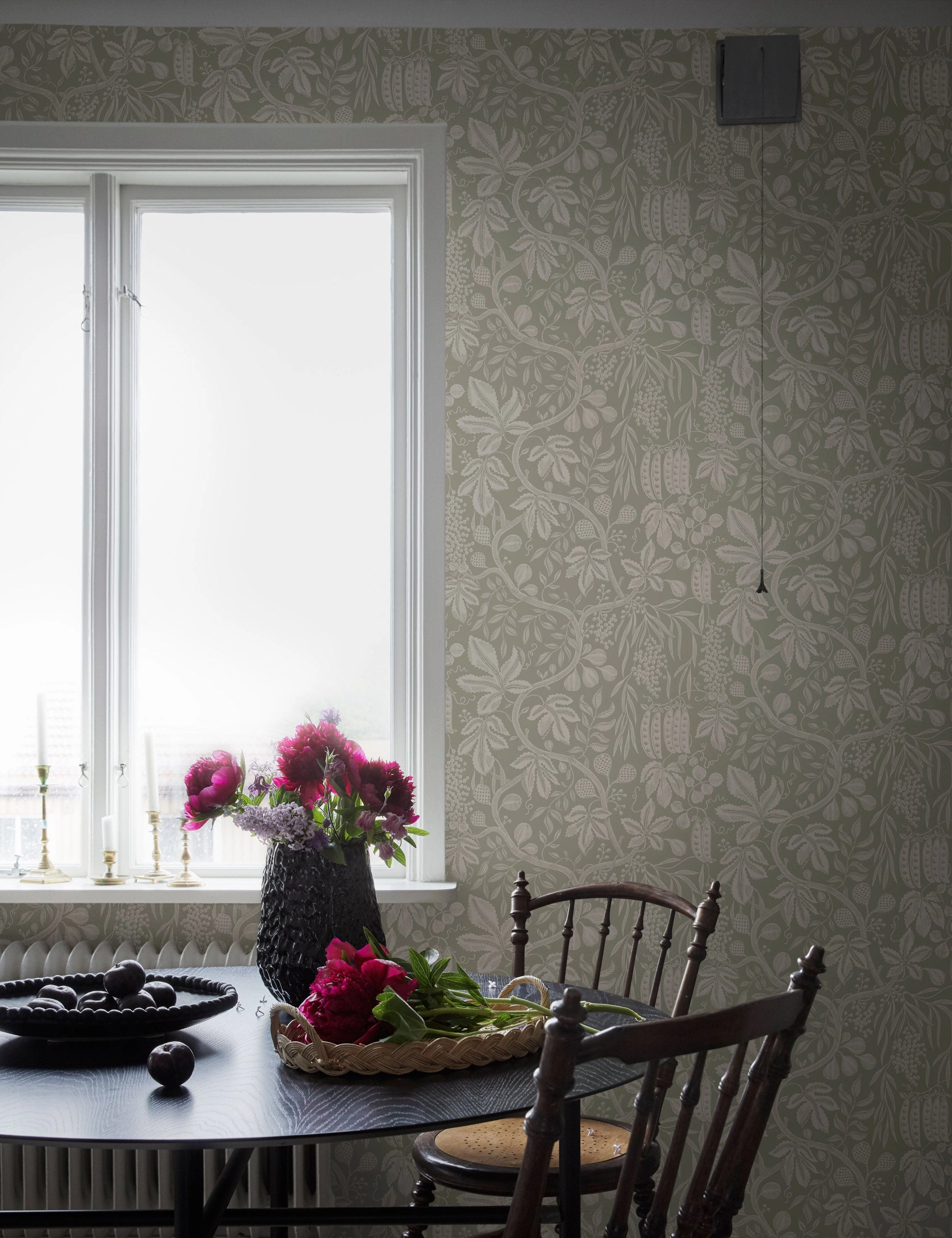 Fig Garden Wallpaper by Scalamandre