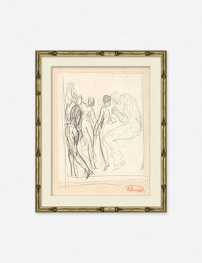 Figure Sketch Print 