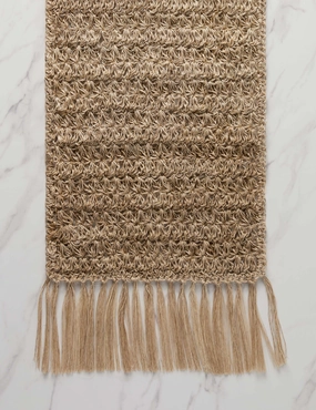 Fique Knots Table Runner by Tallo de Olivo 