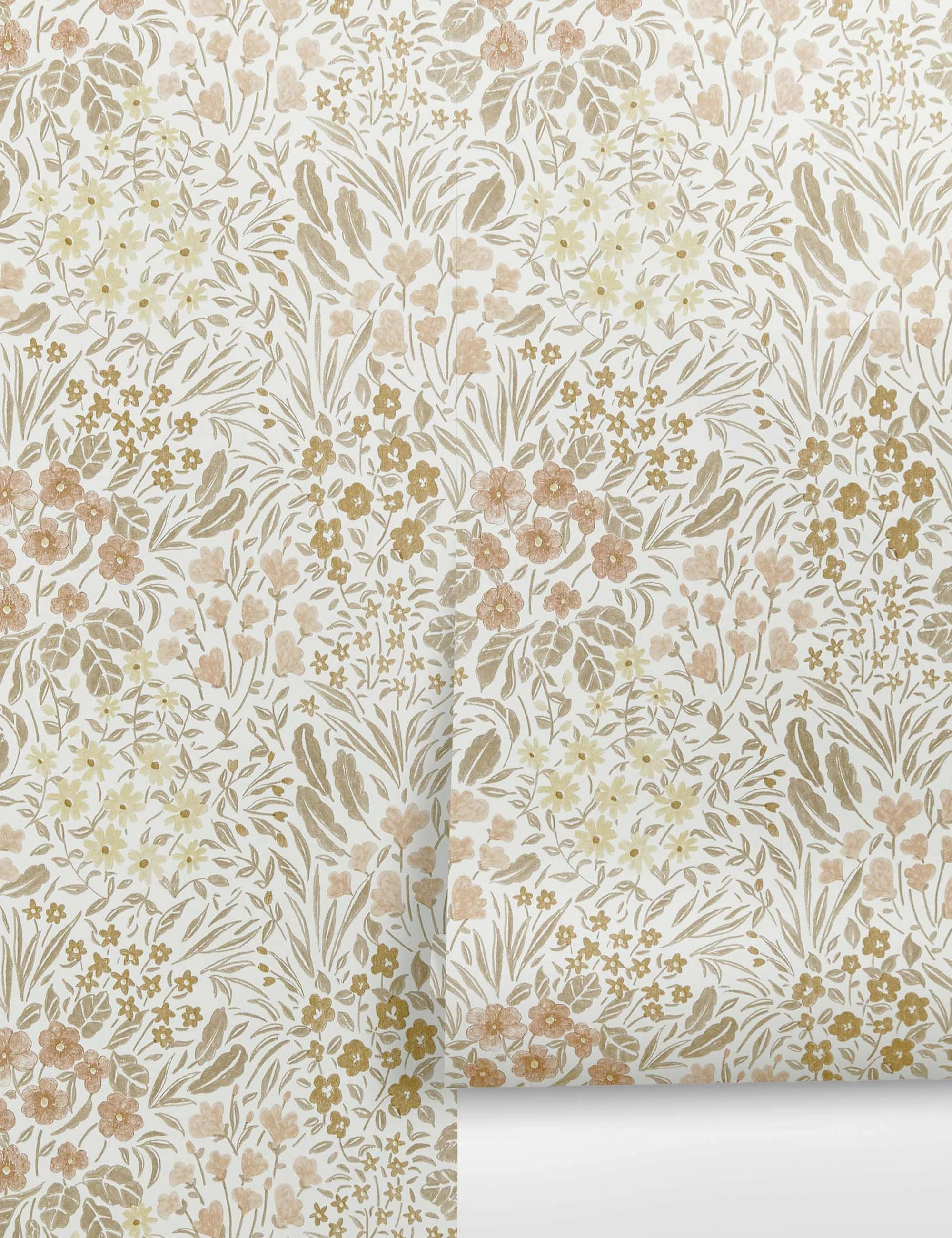Floral Field Wallpaper by Rylee   Cru 