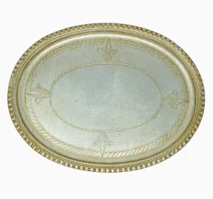 Florentino Oval Wooden Tray 