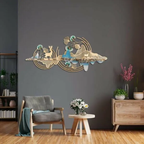 FLOWER LOOK WALL ART