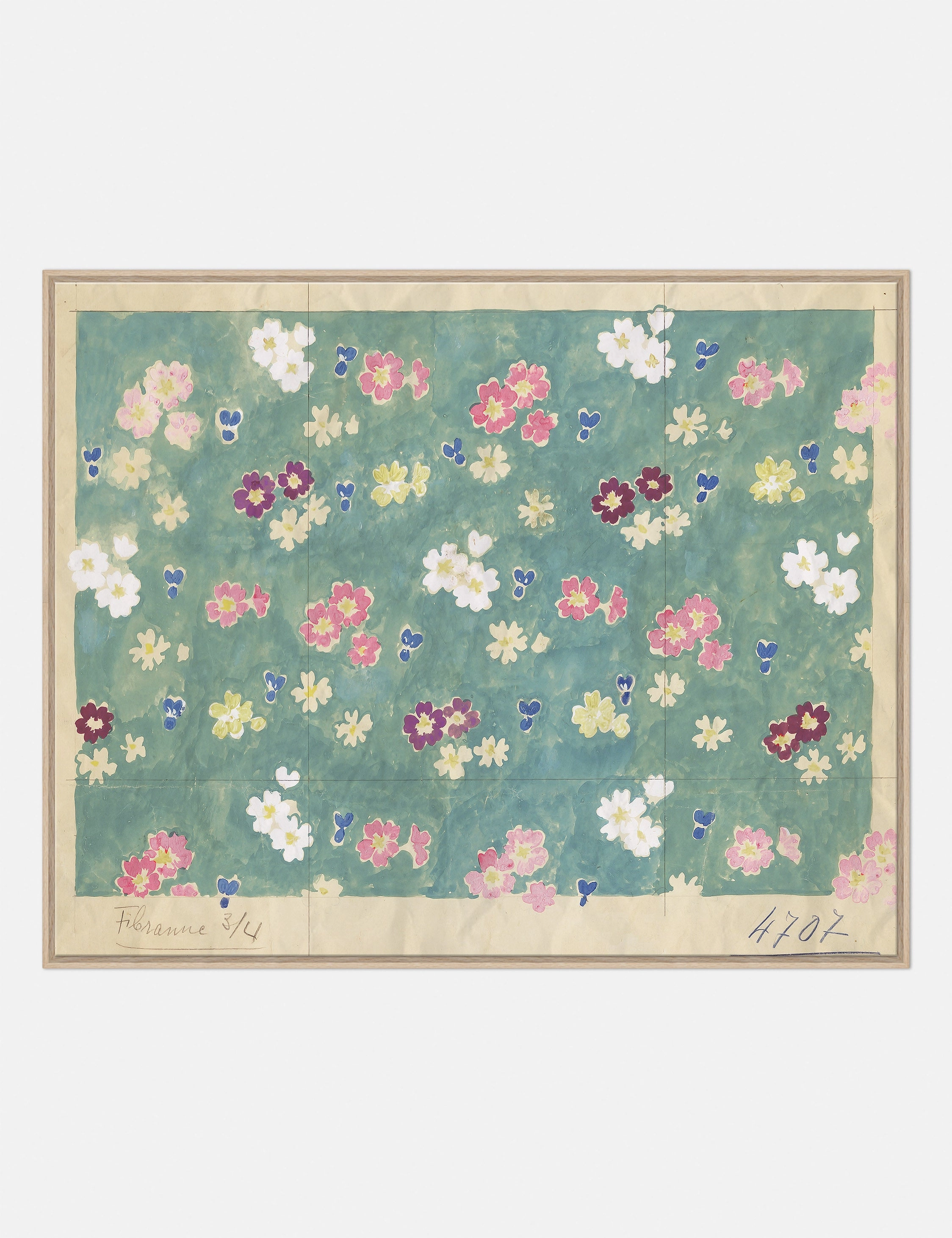 Flower Field Print by Paule Marrot 
