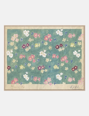 Flower Field Print by Paule Marrot 