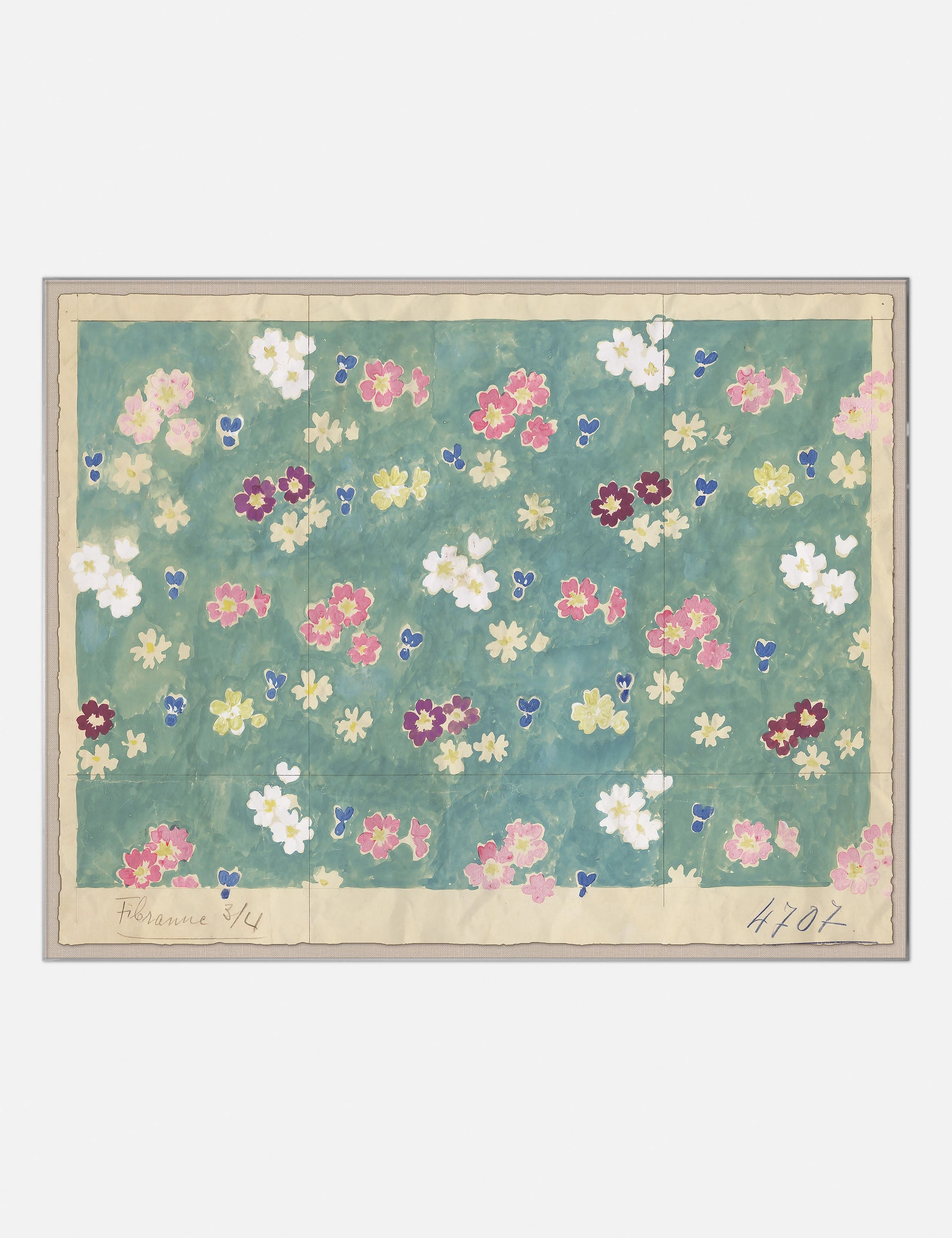 Flower Field Print by Paule Marrot