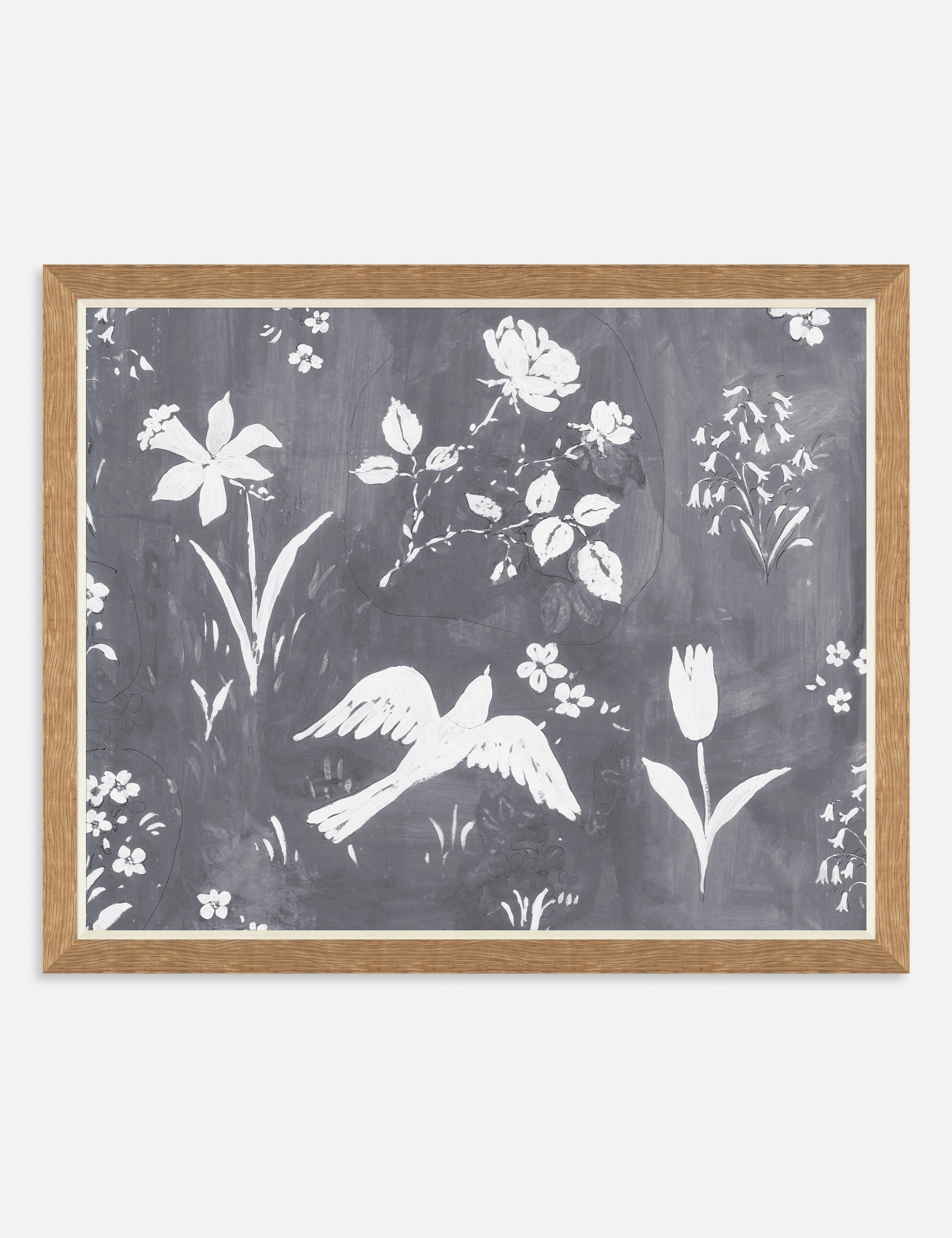 Flower Garden Print by Paule Marrot 