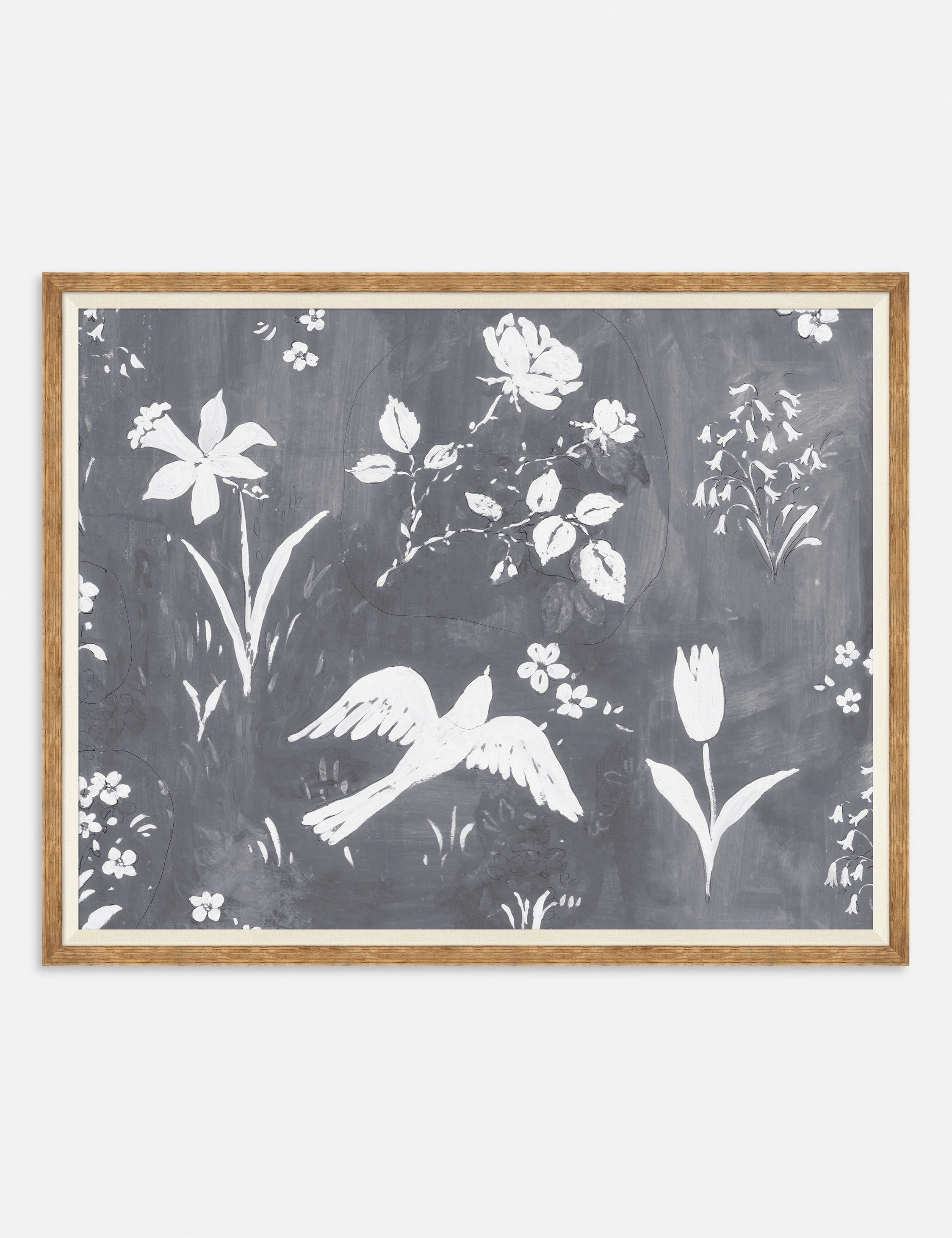 Flower Garden Print by Paule Marrot