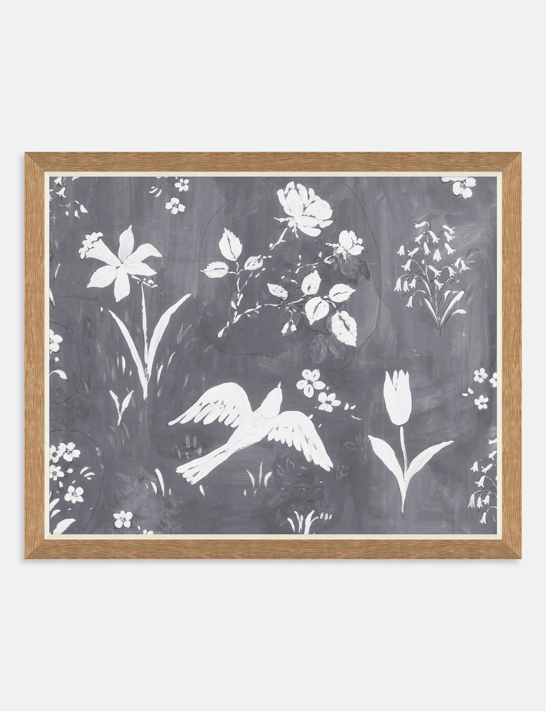 Flower Garden Print by Paule Marrot 
