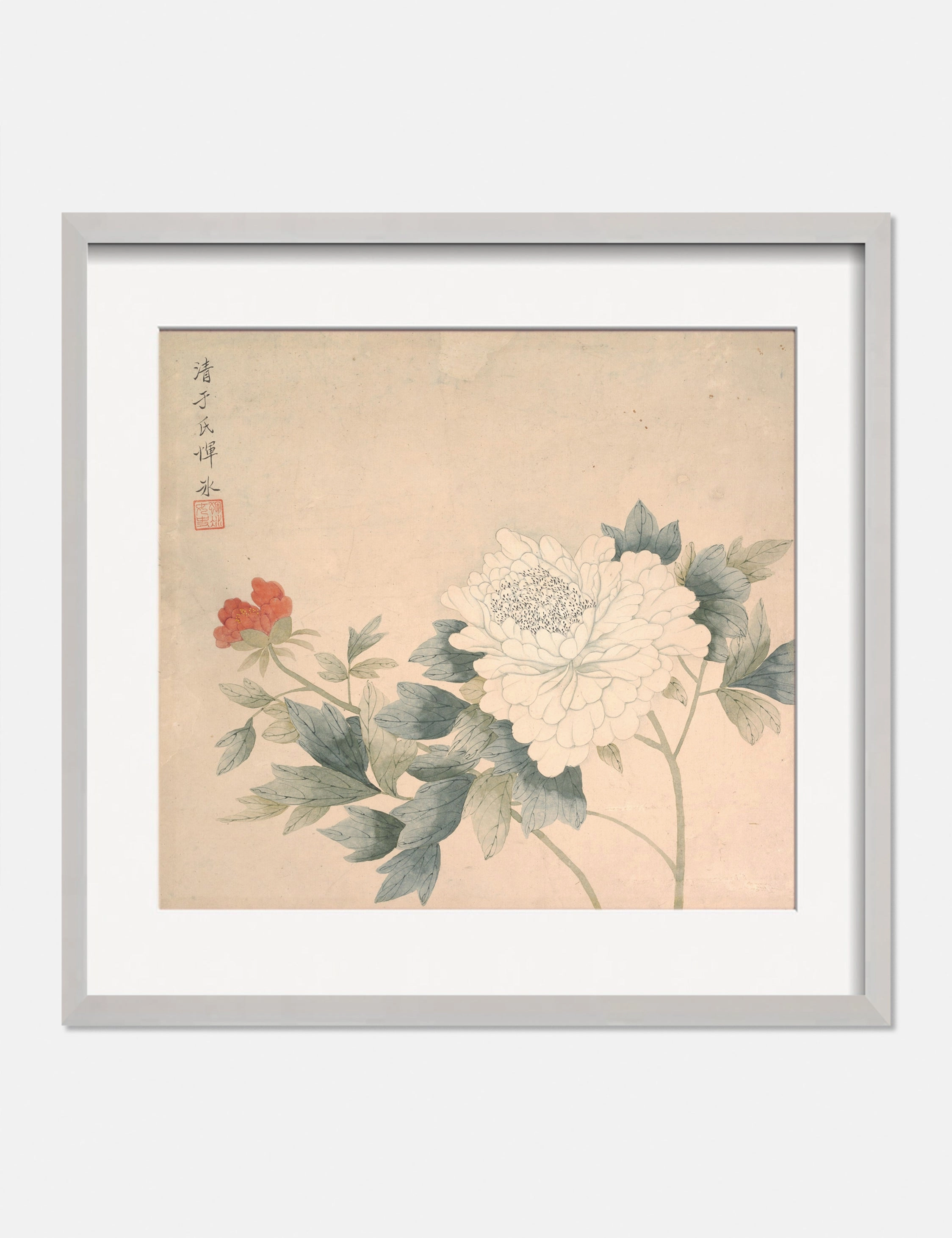 Flower Study 2 Print by Yun Bing