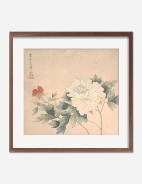Flower Study 2 Print by Yun Bing 