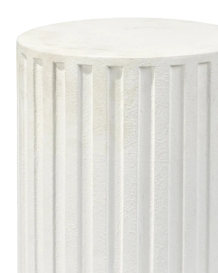 Fluted Side Table