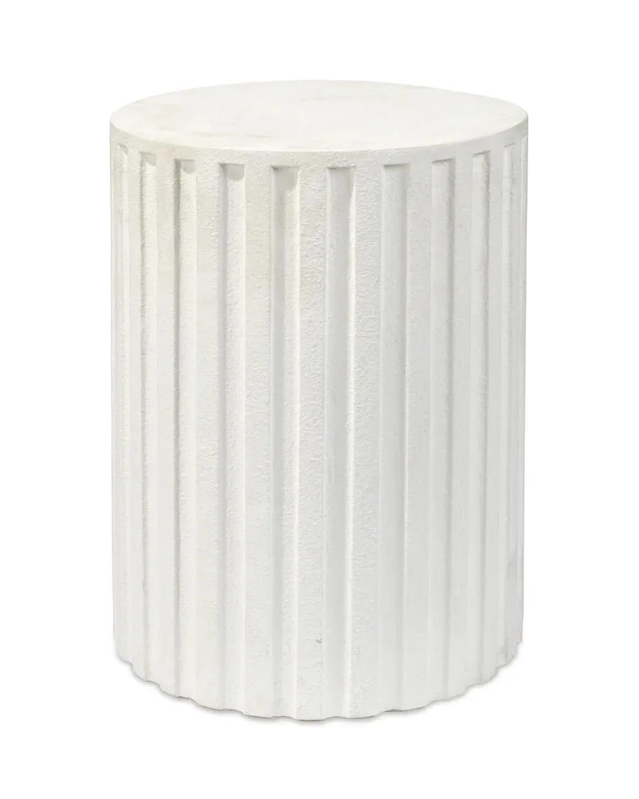 Fluted Side Table 