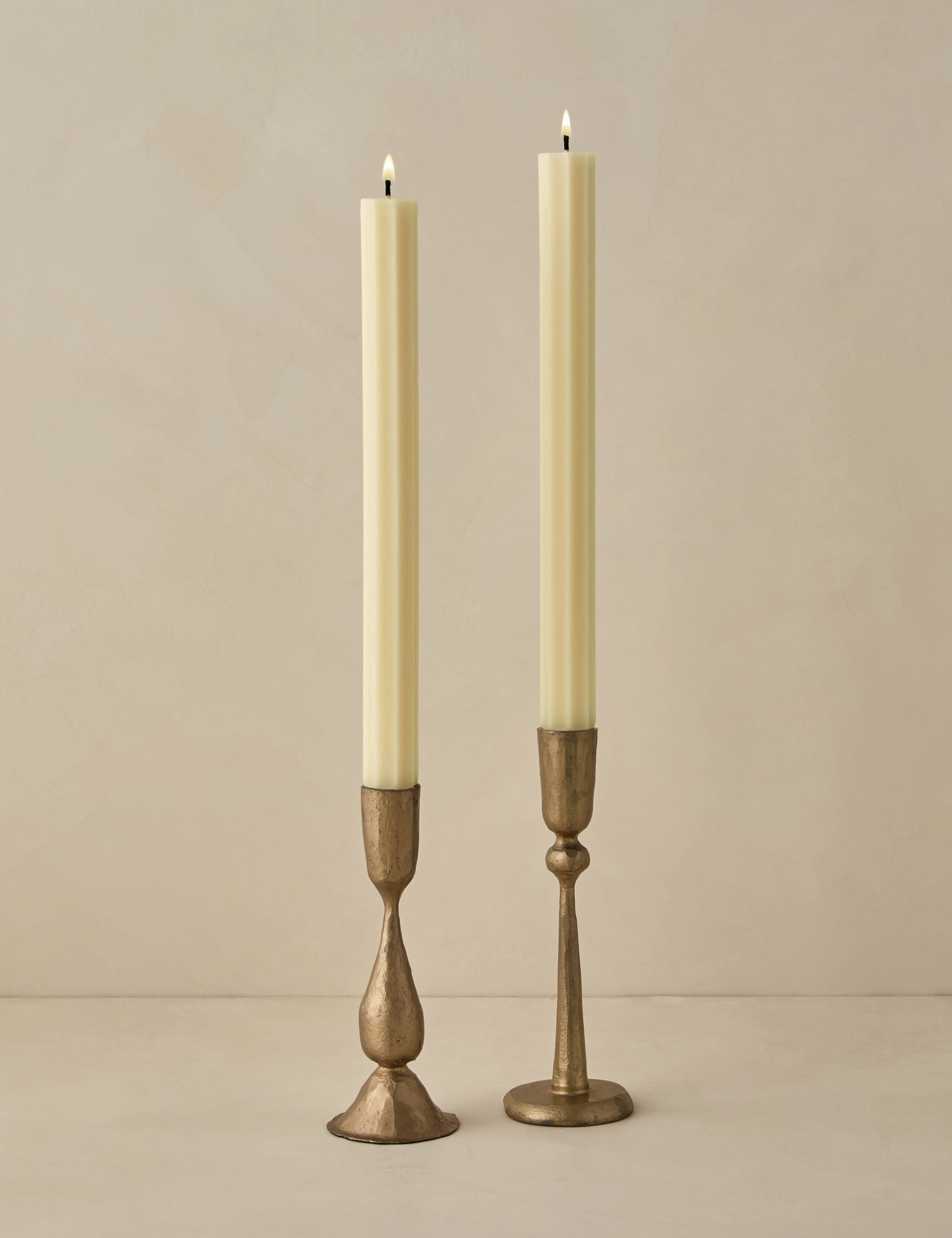 Fluted Church Taper (Set of 2) by Greentree Home 