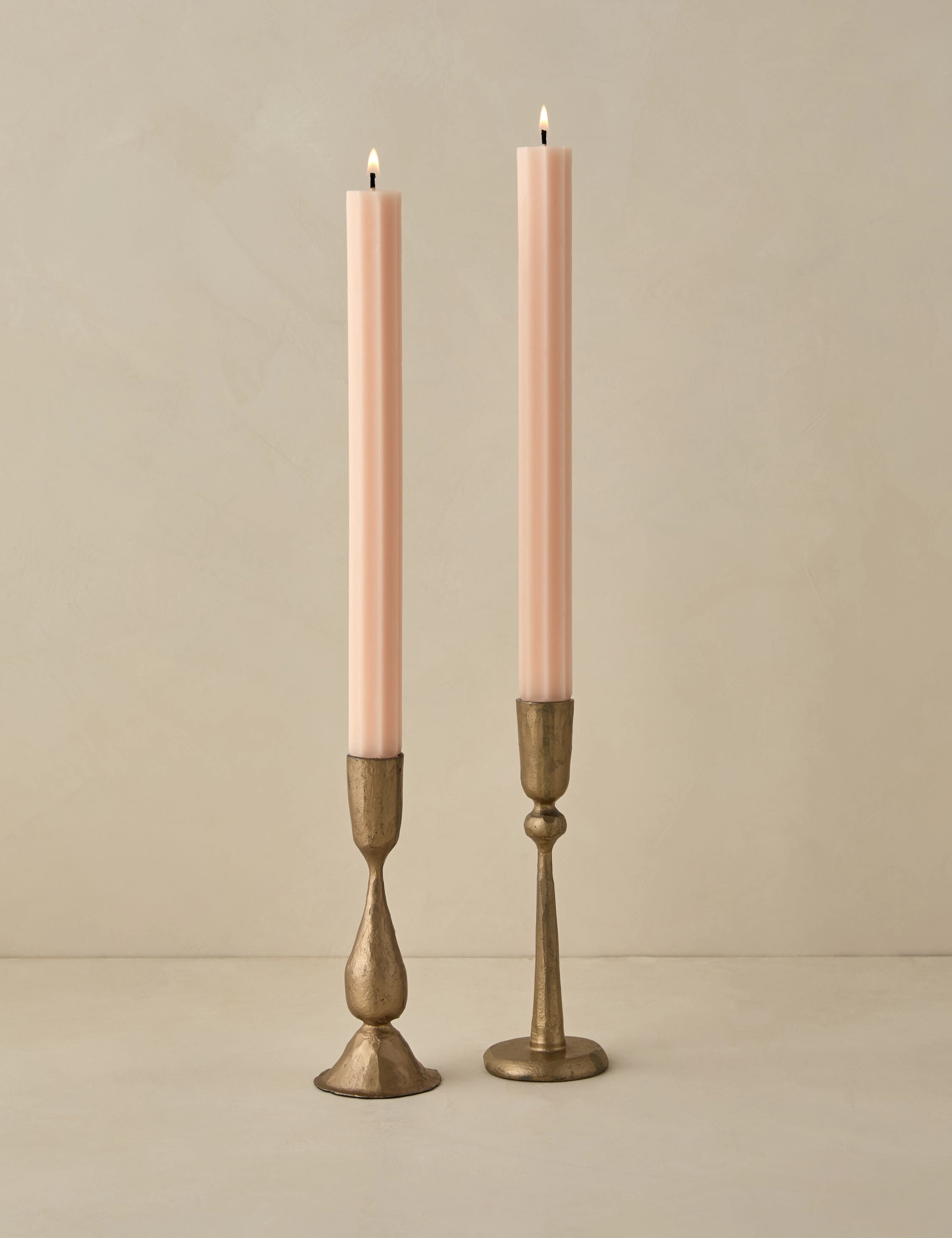 Fluted Church Taper (Set of 2) by Greentree Home