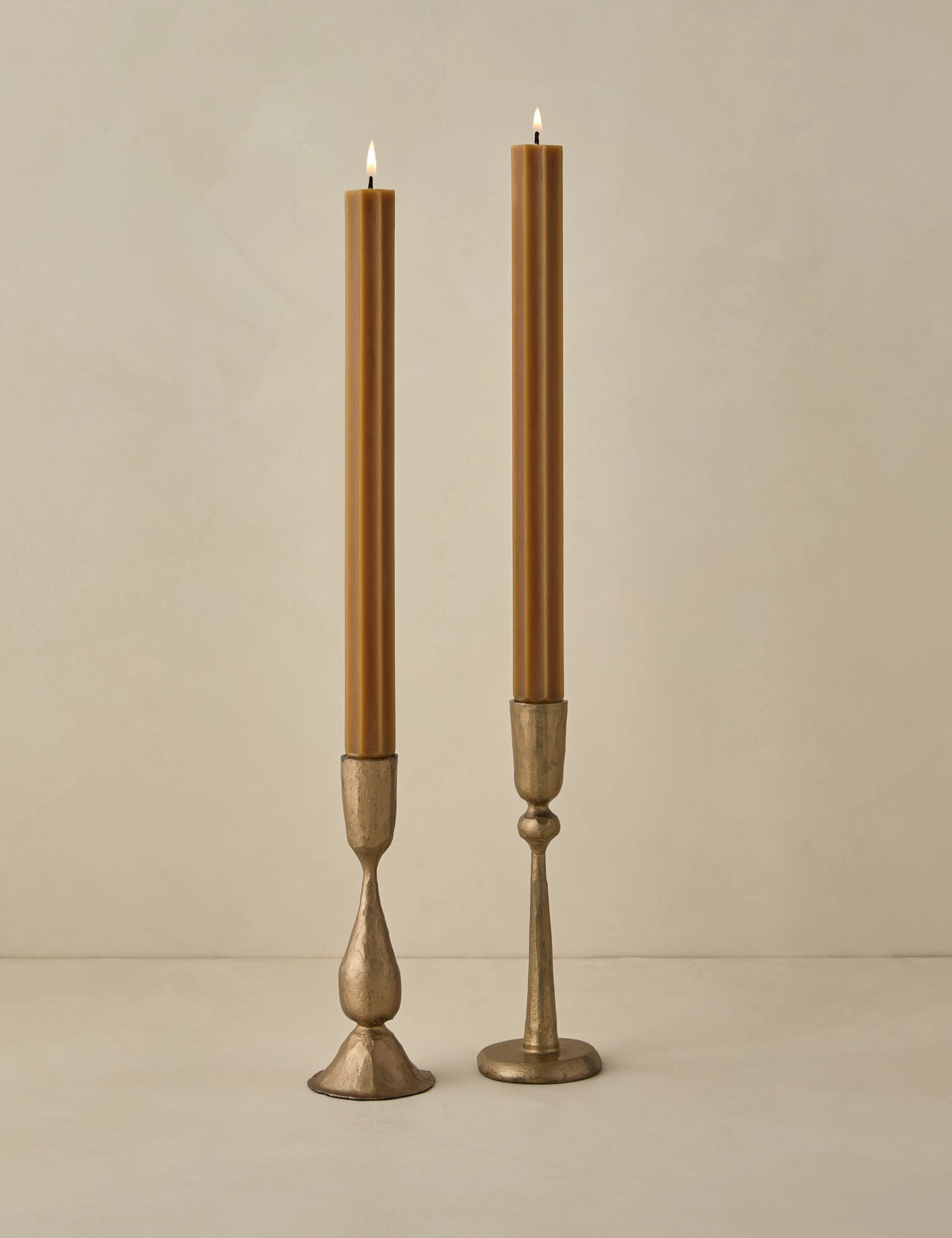 Fluted Church Taper (Set of 2) by Greentree Home