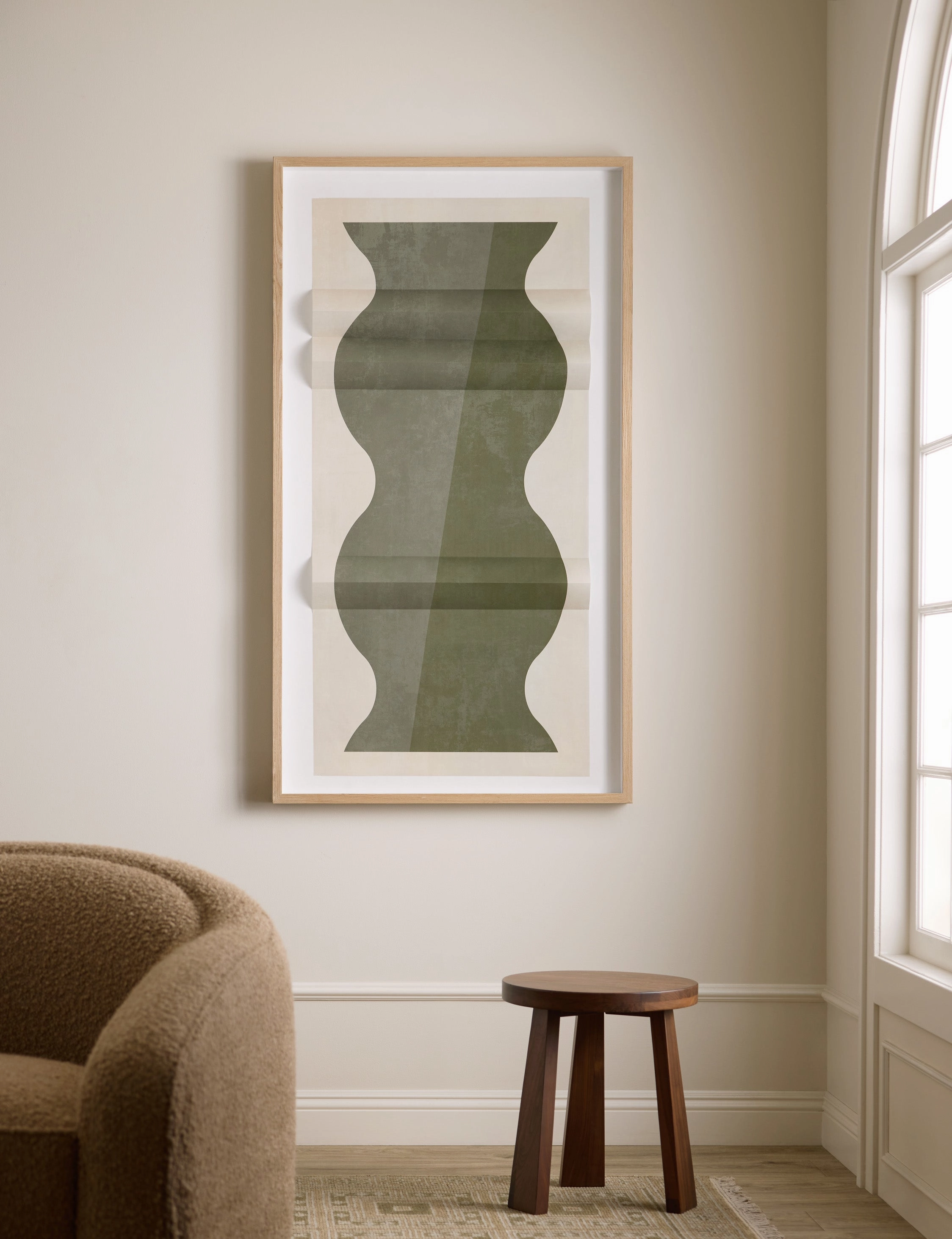 Foldover Urn by Bobby Berk 