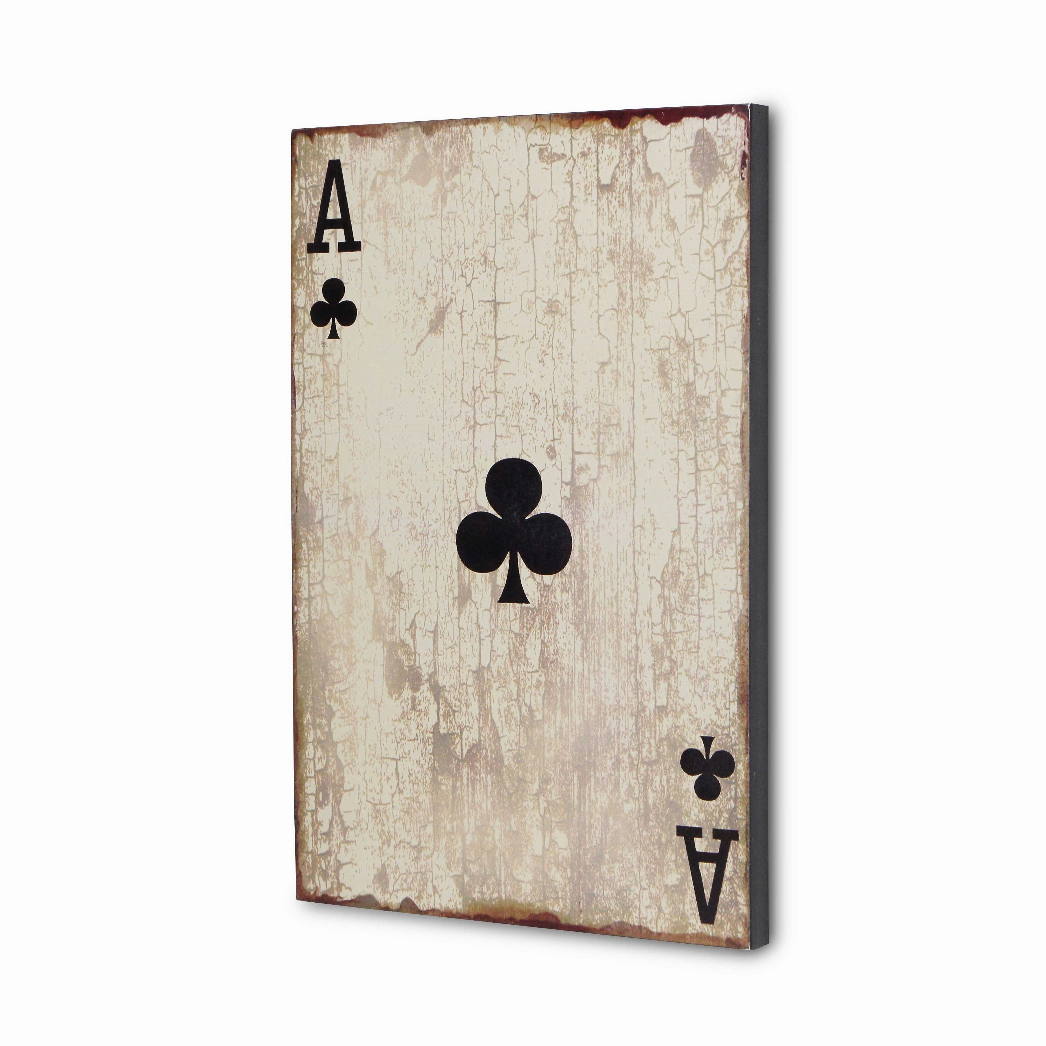FP-3677B - Gable Ace of Clubs