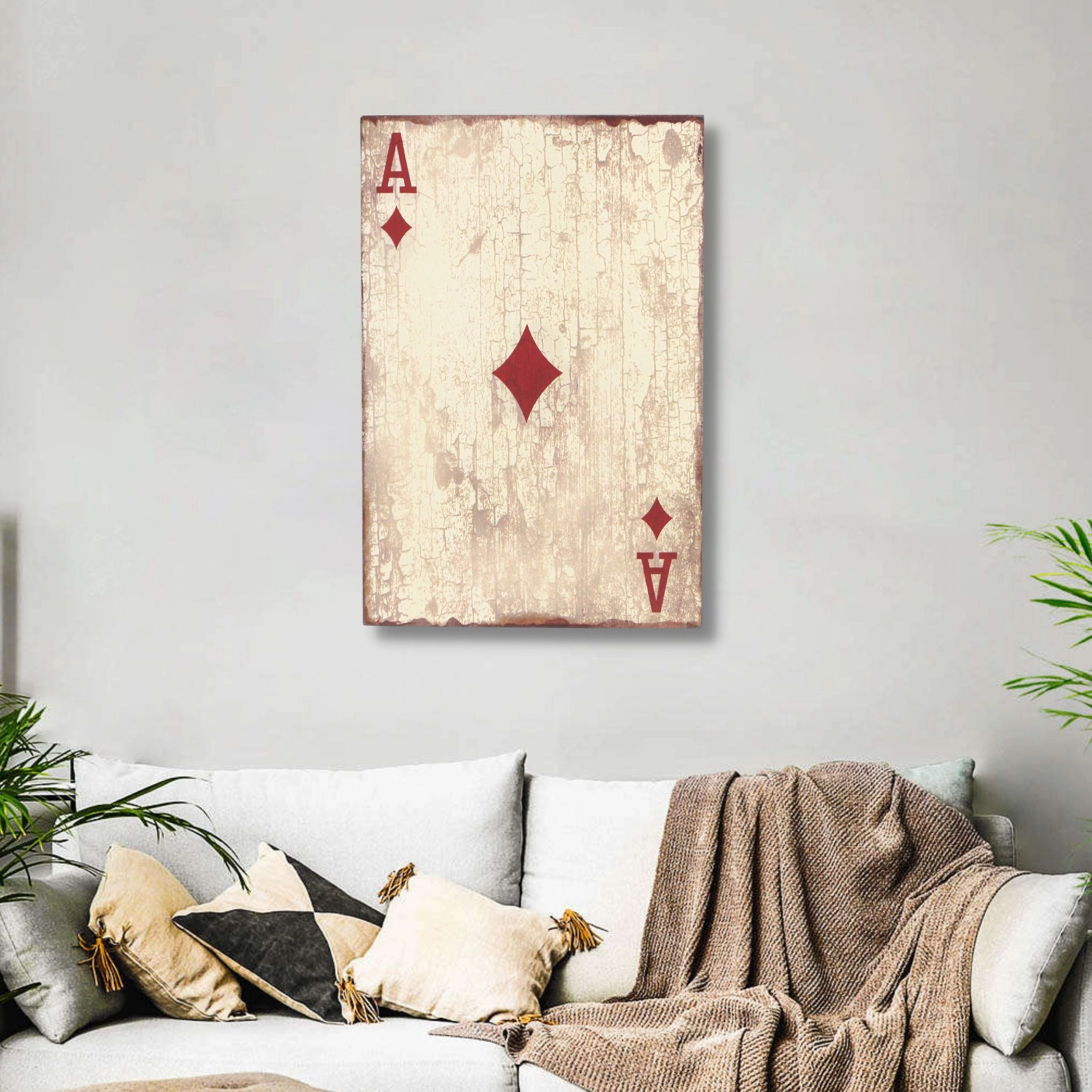 FP-3677C - Gable Ace of Diamonds