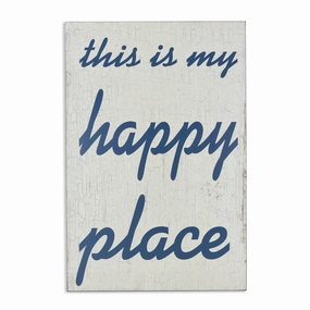 FP-4355 - Cintha Happy Place Sign 