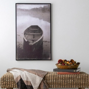 Framed Canoe Print 
