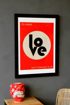 Framed Thieves Like Us - New Order Art Print 