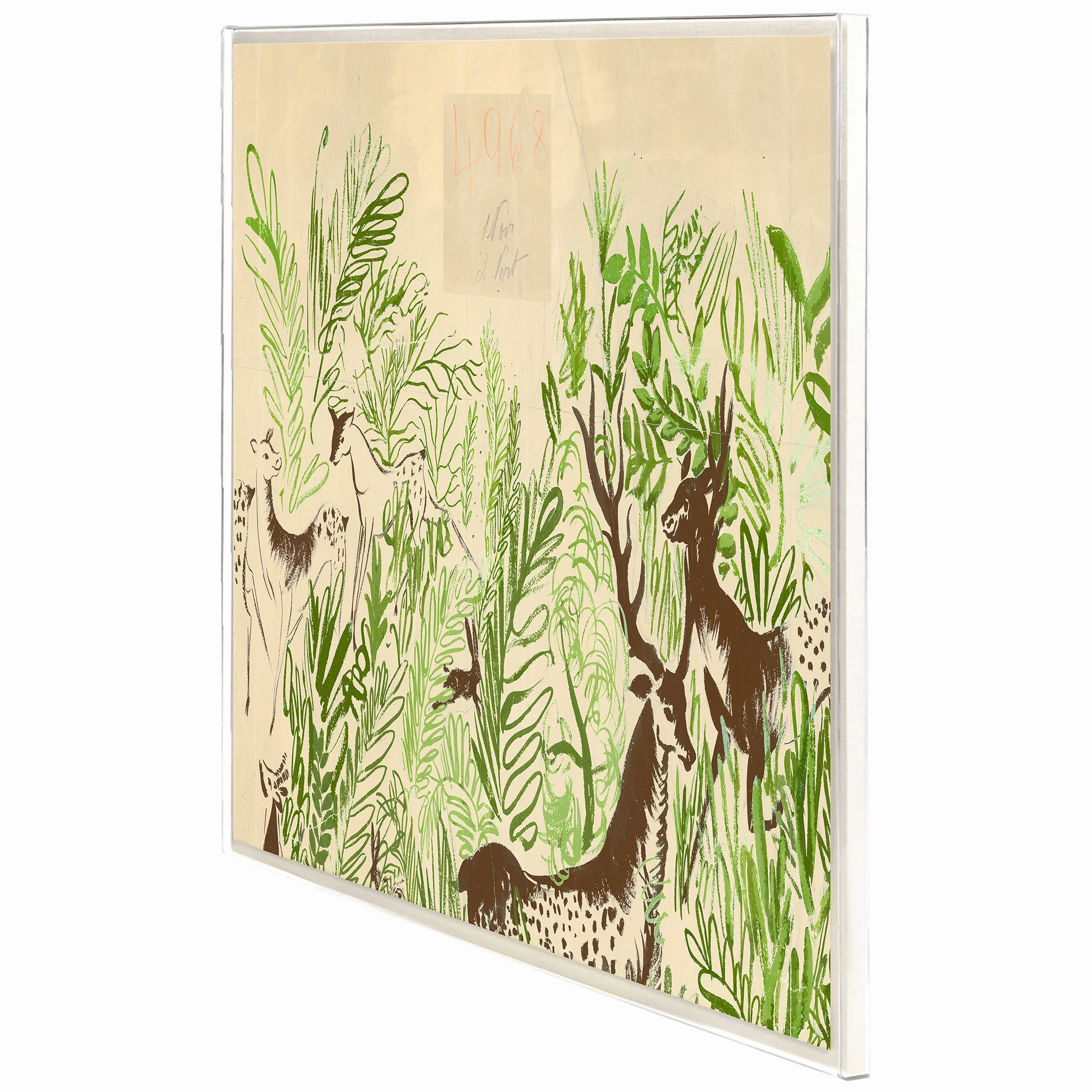 Frederick Steiner Archive, Deer Playing