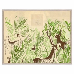 Frederick Steiner Archive, Deer Playing 
