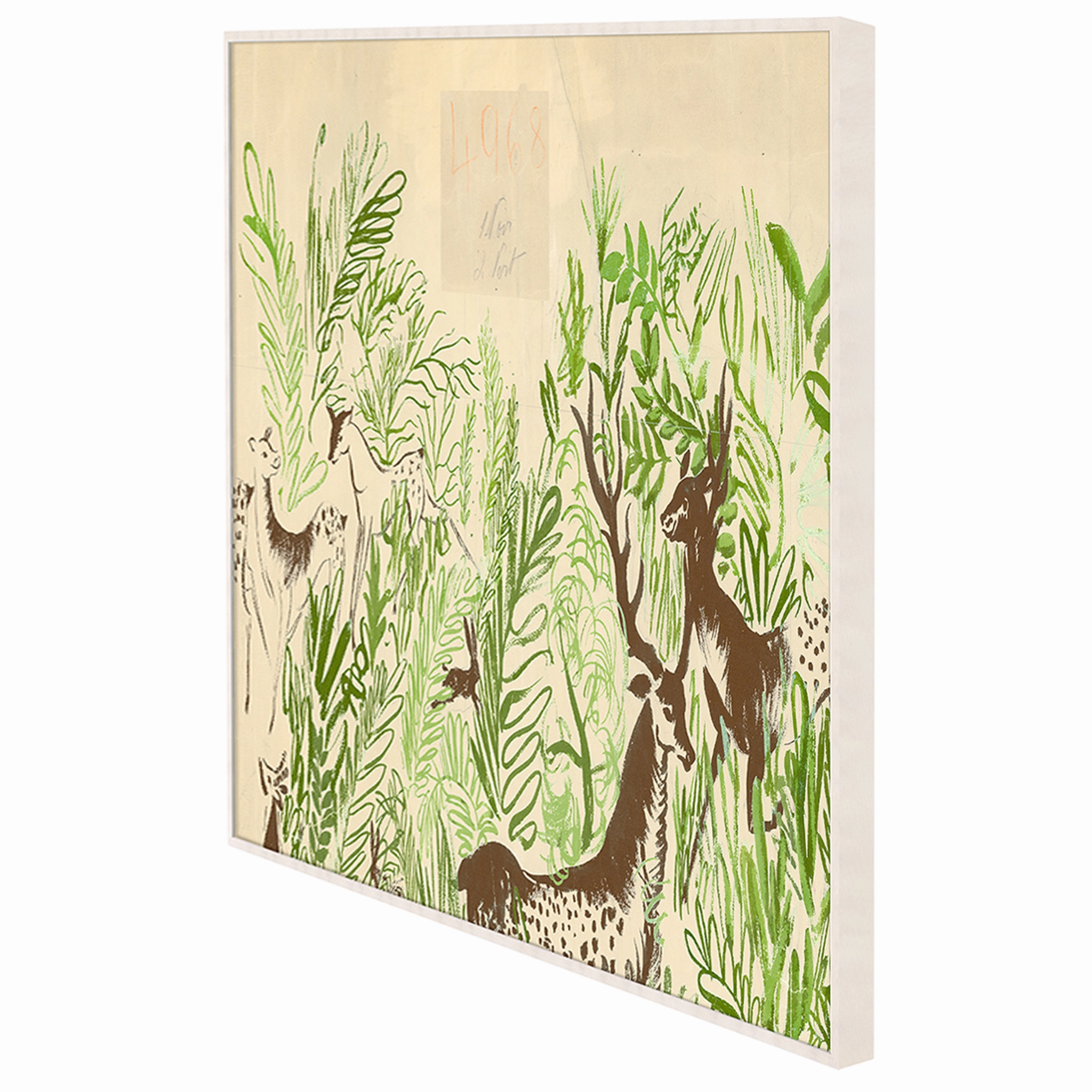 Frederick Steiner Archive, Deer Playing