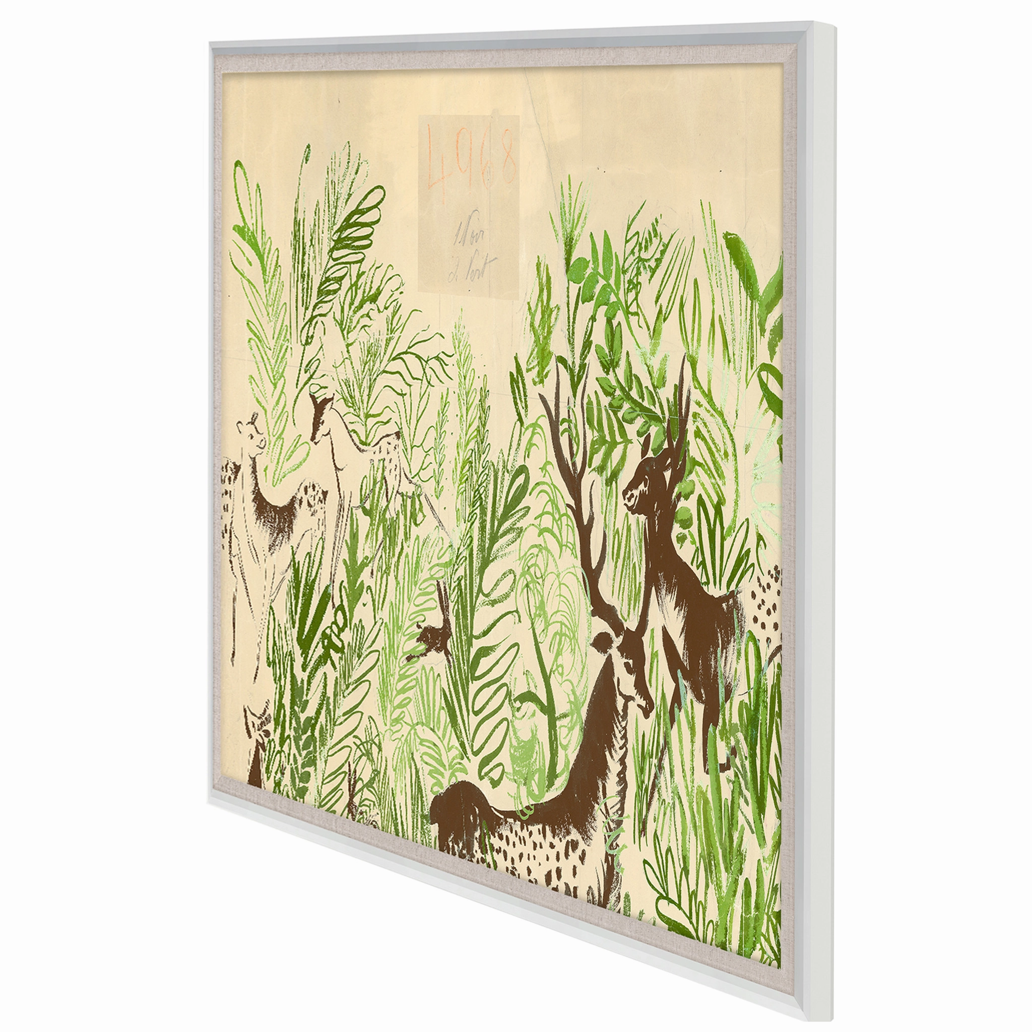 Frederick Steiner Archive, Deer Playing