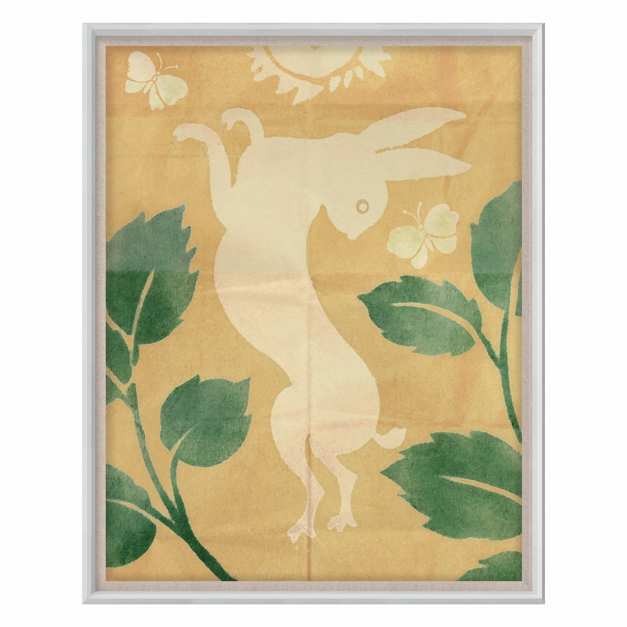 Frederick Steiner Archive, Jumping Rabbits in Sepia